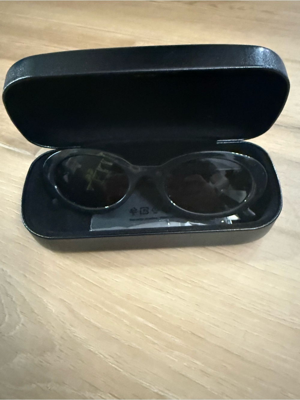 Coach Women's Black Oval Sunglasses with Dark Lenses - Picture 11 of 11
